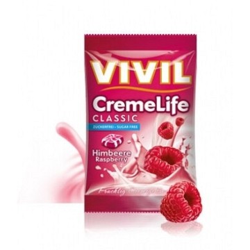 Vivil Creme life Malina bez cukru—bonbony 110 g