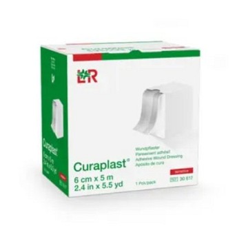 Náplast Curaplast rychloobvaz role 6cm x 5m—1 ks