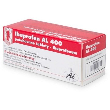 Ibuprofen AL 400 —50 potahovaných tablet