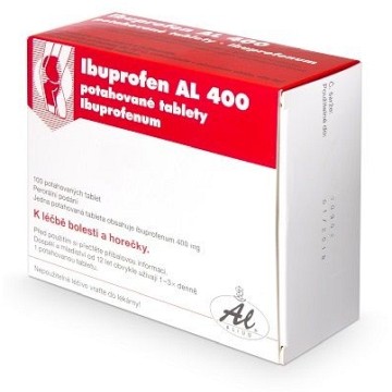 Ibuprofen AL 400 —100 potahovaných tablet