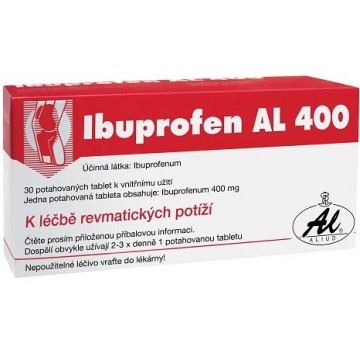 Ibuprofen AL 400 mg —30 potahovaných tablet