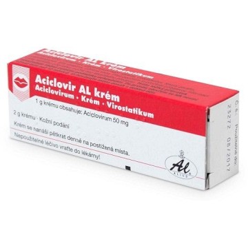 Aciclovir AL 50mg/g—dermální krém 2 g