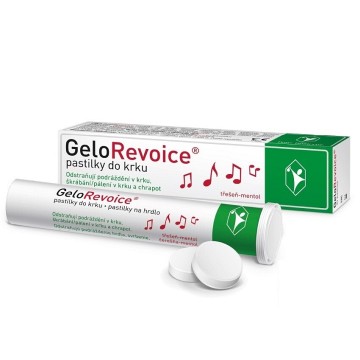 GeloRevoice pastilky do krku třešeň-mentol—20 ks