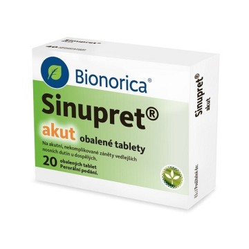 Sinupret Akut 160mg—20 tablet