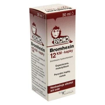 Bromhexin 12 KM kapky—30 ml