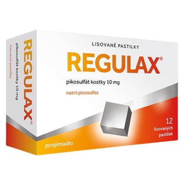 Regulax pikosulfát kostky—12 x 10mg