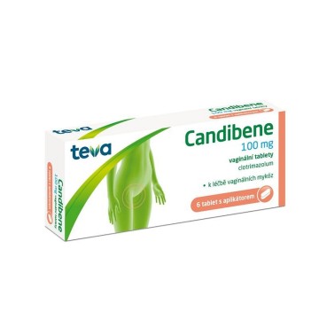 Candibene 100mg—6 vaginálních tablet