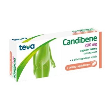 Candibene 200mg—3 vaginální tablety