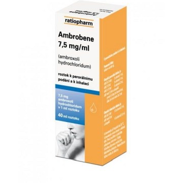 Ambrobene 7,5mg/ml—roztok 40 ml