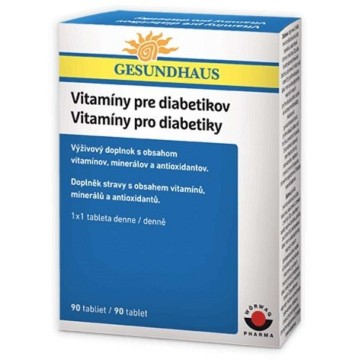 Vitamíny pro diabetiky—90 tablet