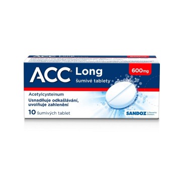 ACC LONG 600mg—10 šumivých tablet