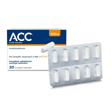 ACC 200mg—20 tvrdých tobolek