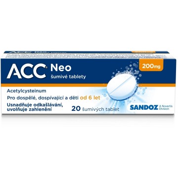 ACC NEO 200mg—20 šumivých tablet