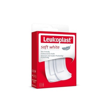 Leukoplas Soft Náplast citlivá—2 velikosti, 20 ks