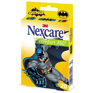 3M Nexcare Comfort 360° Dětská náplast Batman—20 ks