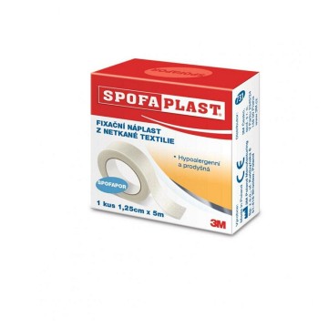 Spofaplast 3M 731 náplast z netkané textilie—5 m x 12.5 mm