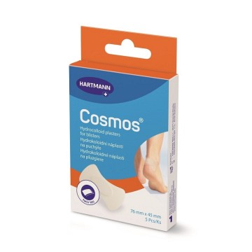 Cosmos náplasti Na puchýře pat.TwinTec—45x 76mm 5ks