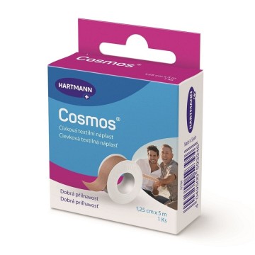 Cosmos cívková pevná náplast 1.25cmx5m—1 ks