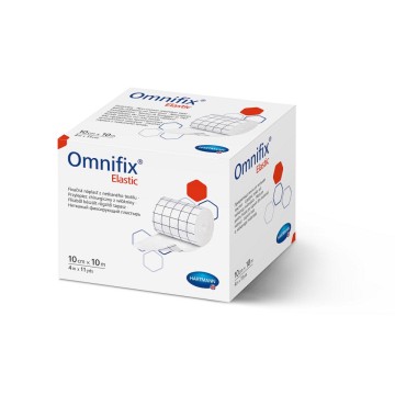 Omnifix Hypoalergenní Náplast elastic—10cm x 10m, 1ks