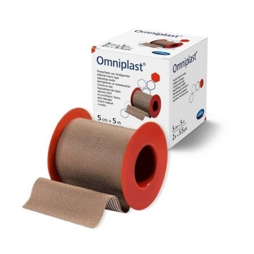 Náplast Omniplast textilní 5cmx5m