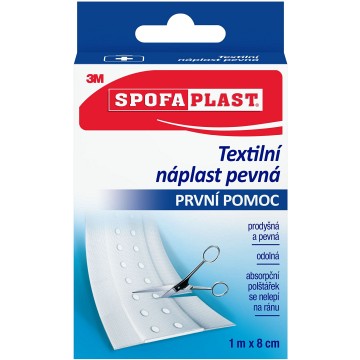 3M Spofaplast 264 Pevná textilní náplast —8cmx1m