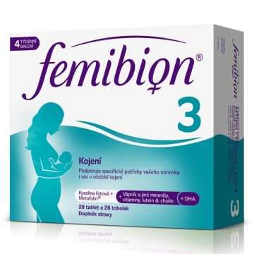 Femibion 3 Kojení—28 tablet + 28 tobolek