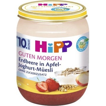 HiPP BIO Müsli, jahody a jogurt —160 g