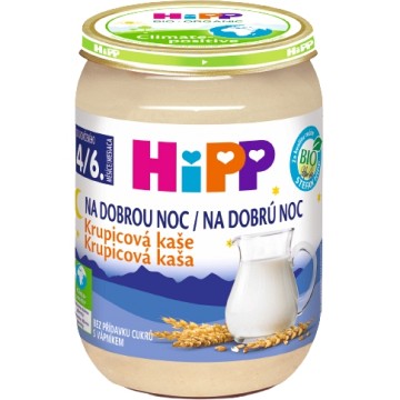 HiPP Na dobrou noc BIO Krupicová kaše —190 g