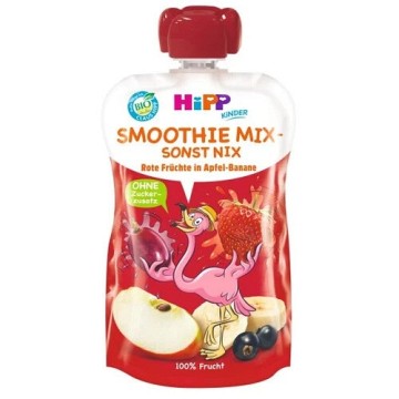 HiPP Bio Smoothie Jablko-Banán-Červené ovoce—120 g