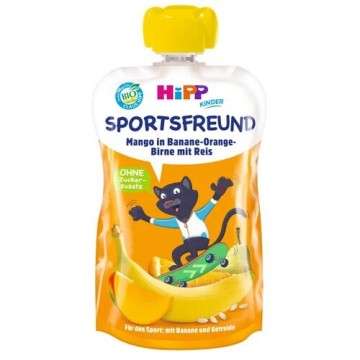 HiPP Bio Sport Banán-Pomer.-Hruška-Mango-Rýže—120 g