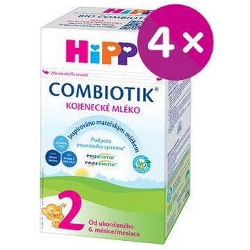 HiPP mléko HiPP 2 BIO Combiotik —4x 500 g