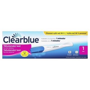 Clearblue PLUS Rychlá detekce těhotenský test—1 ks