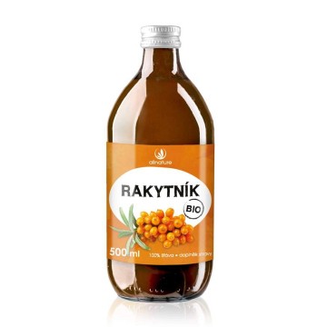 Allnature Rakytníková šťáva 100% BIO—500 ml