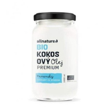 Allnature Bio Kokosový olej—1000 ml