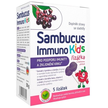 Sambucus Immuno kids lízátka—5 ks