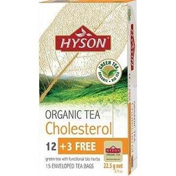 Hyson organický čaj na cholesterol —15x 1.5 g