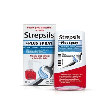 Strepsils Plus—orální sprej 20 ml