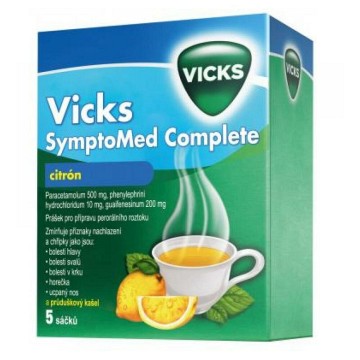 Vicks SymptoMed Complete citrón—sáčky 5 ks