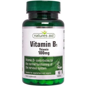 Vitamín B1 (Thiamin) 1000mg—90 tablet