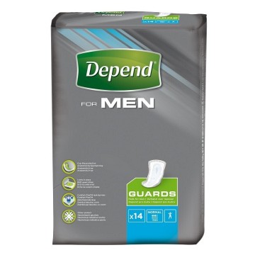 Inkontinenční vložky DEPEND For Men 2—14 ks