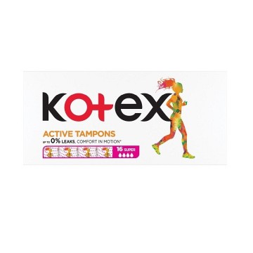 Kotex Tampony Active Super—16 ks