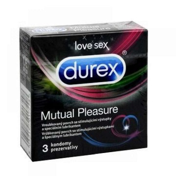 Prezervativ Durex mutual pleasure—3 ks