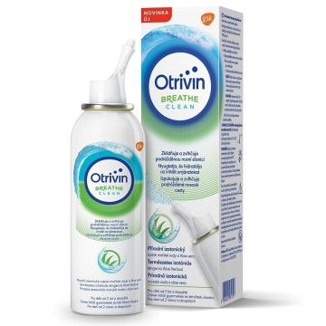 Otrivin Breathe Clean sprej s Aloe vera—100ml