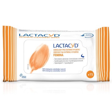 Lactacyd Femina ubrousky pro intimní hygienu—15 ks