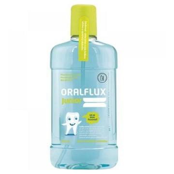 Oralflux Junior ovoce a máta ústní voda—500 ml