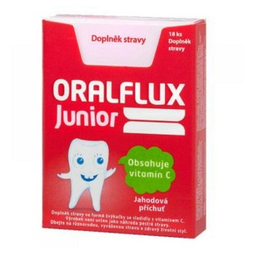 Oralflux Junior žvýkačky—18 ks