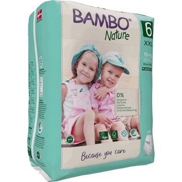 Bambo Nature Pants 6 XXL 18+ kg—plenkové kalhotky 18 ks