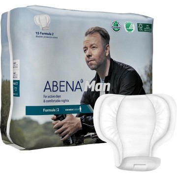 Inkontinenční vložky ABENA MAN FORMULA 2—savost 700ml, 15ks