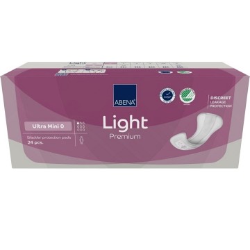 Inkontinenční vložky ABENA LIGHT ULTRA MINI 0—savost 100 ml, 24ks