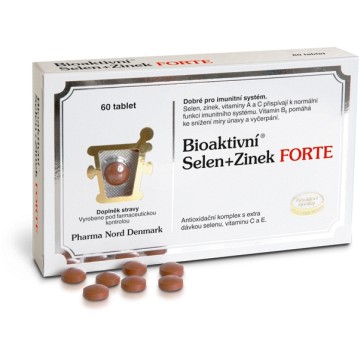 Bioaktivní Selen+zinek FORTE—60 tablet